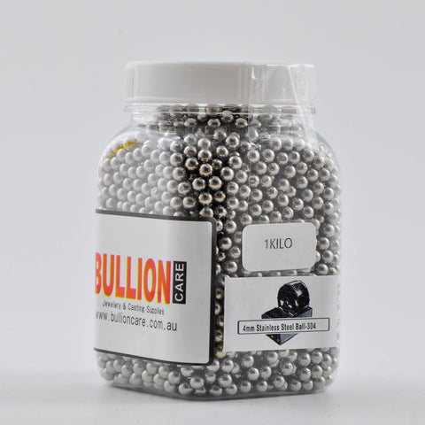 4mm Stainless Steel Tumbling Media for polishing and deburring, providing a shiny finish on hardened metals, perfect for efficient and precise metal surface refinement.