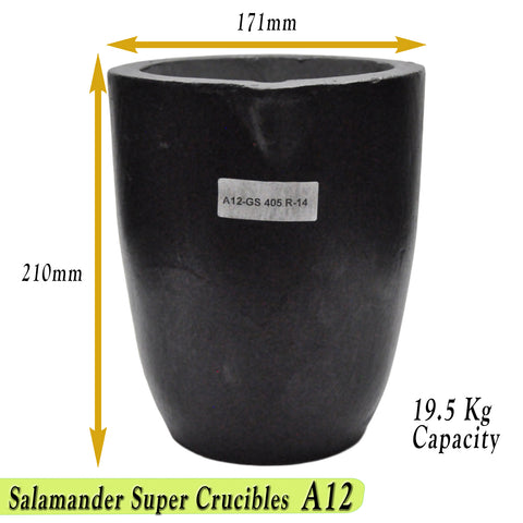 Large Salamander Crucible with attributes and features explained