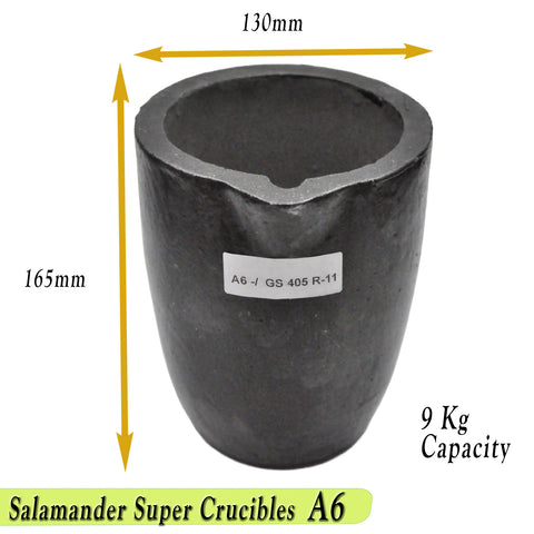 Descriptive photo of attributes for a Salamander Crucible